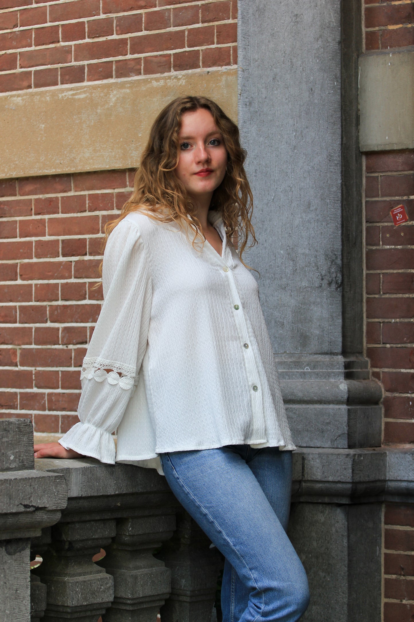 Blouse Flora | crème