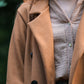 Trenchcoat met tailleriem Louise | camel