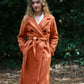 Trenchcoat met tailleriem Louise | sienna